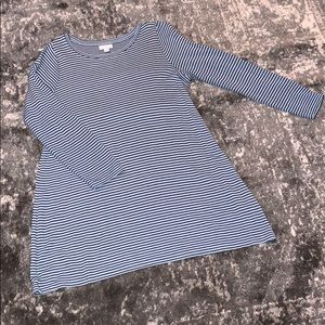 J. Jill striped tunic